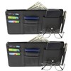 2 Packs Car Sun Visor Pocket Organizer for Car Truck,