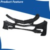 WFLNHB Primered Front Bumper Cover Replacement for Malibu 2016 2017