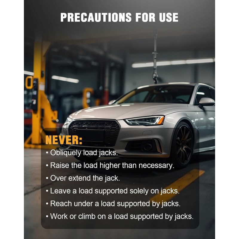 OCPTY Red Hydraulic Lift Manual Transmission Jack Heavy Duty 1100lbs