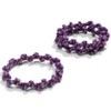 Kooshoo Crochet Hair Ties, Purple Frost