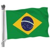 Brazil Flag,Big 3x5 FT Brazilian Flag,36x60 Inch Large Digitial Double-Printed