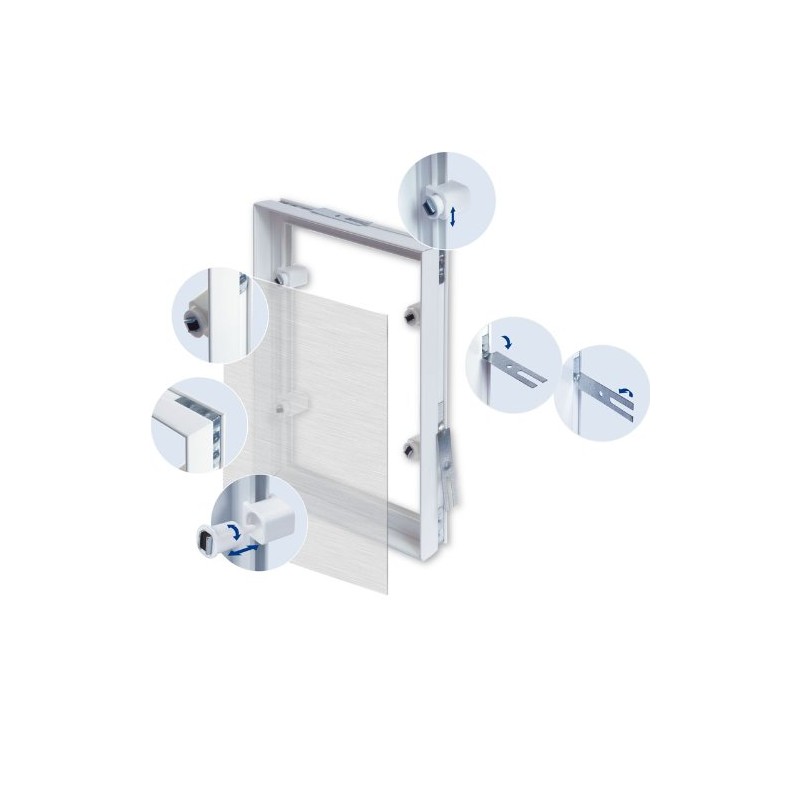 Wall Tile Access Panel 150x200mm Magnetic Door Hatch Inspection