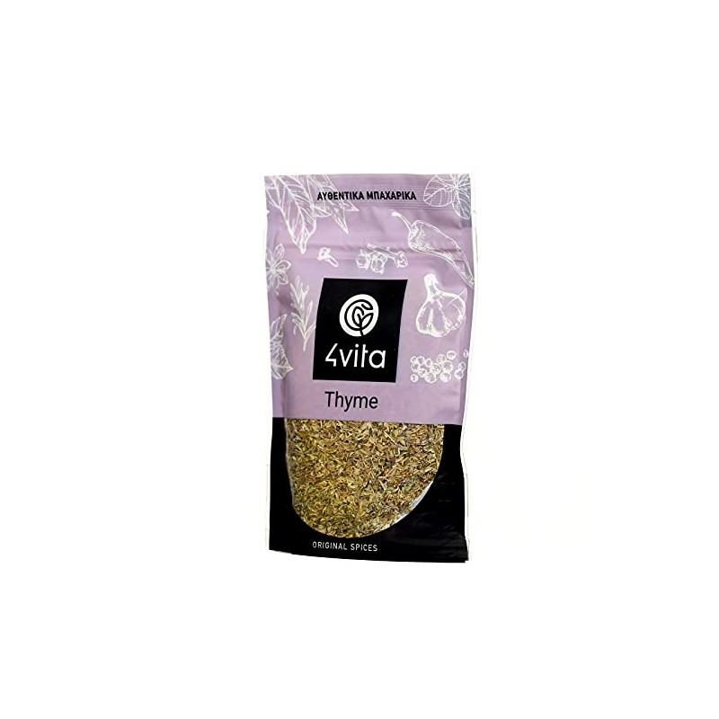 4Vita Greek Thyme Dried Leaf 30g