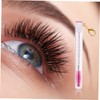 PACKOVE 4pcs Portable Eyelash Brush Keychain Diamonds Makeup Wands for
