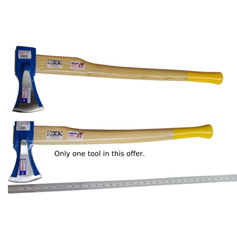 Muller Splitting Blue Axe, Extra Large 6.61lbs (3000g) Head, Made
