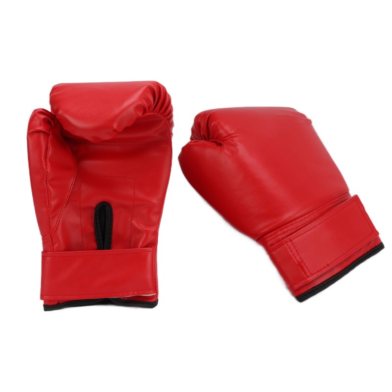 1Pair Adult Unisex Training Boxing Gloves Free Fight Sanda Muay