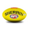Sherrin AFL Replica All Surface Football, Yellow, Size 4
