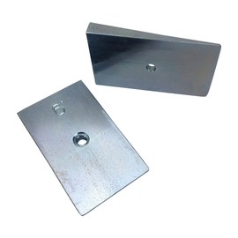 WFO Concepts 3" Wide Steel Degree Shims - Set of 2 (6° Degree)