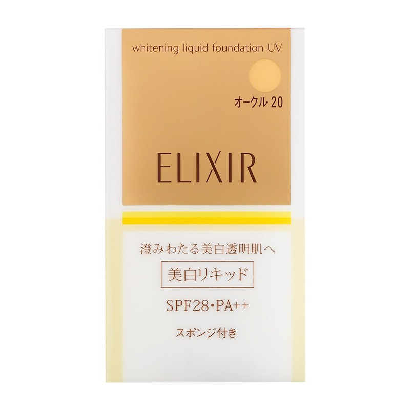 Elixir Superiel Whitening Liquid UV Ochre 20 (SPF 28, PA++),