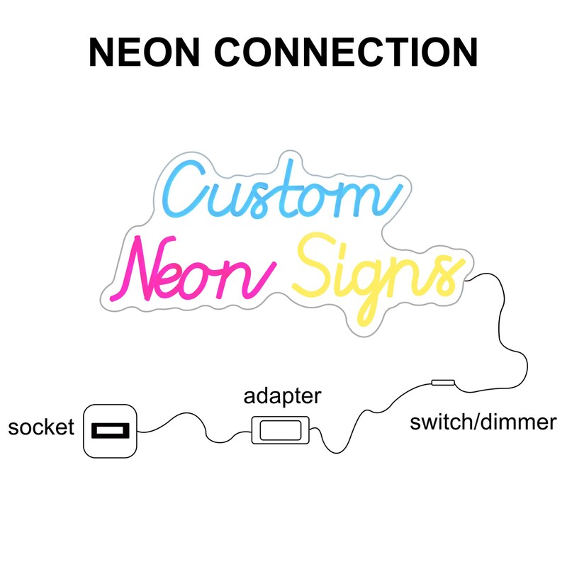 Neon Light Accessories, Yeeficent Accessory for LED Neon Signs (Touch