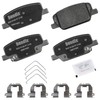 Bendix Priority1 CFC2199 Ceramic Rear Brake Pads for Hyundai Palisade
