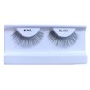 100 Pairs 100% Human Hair False Eyelashes Natural Black #747L