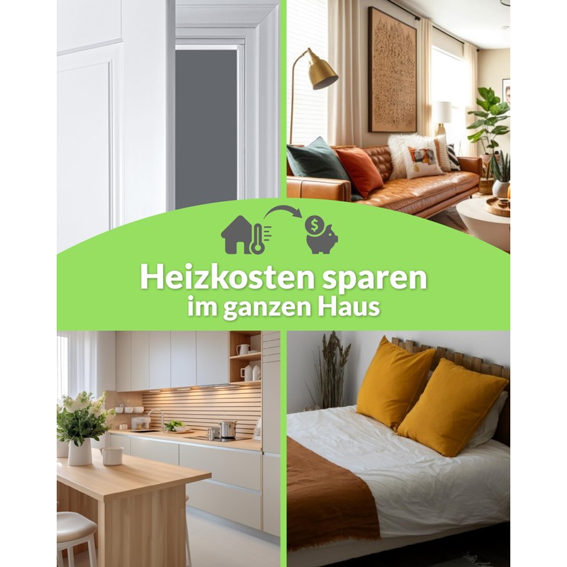 Premium TPE Door Seal for Room Doors Against Draughts Made