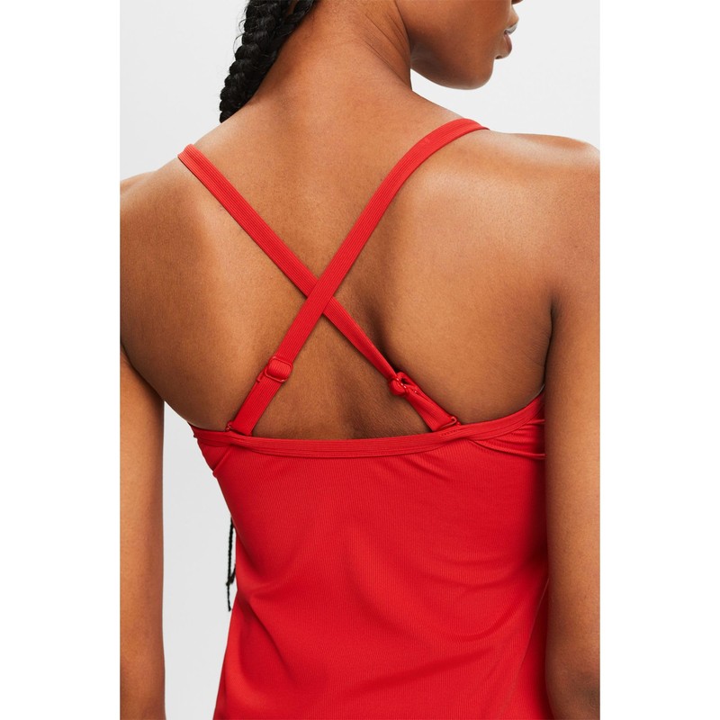 ESPRIT Women's Bondi Beach SSN N Pad.Tankini Tankini Top, 610/Dark
