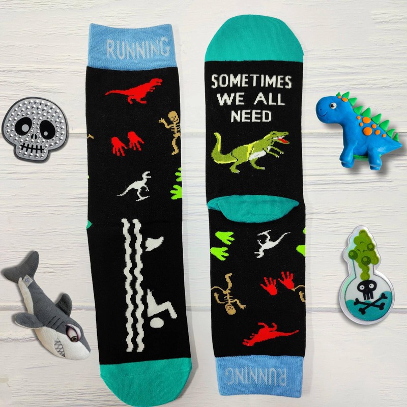 IRISGOD Funny Nerd Socks | Cool Stocking Stuffers | Holidday