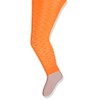 Jefferies Socks Girls 7-16 Wave Footless Tight, Neon Orange, 8-10