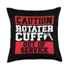 Shoulder Injury Repair Rotater Cuff Surgery Recovery Throw Pillow