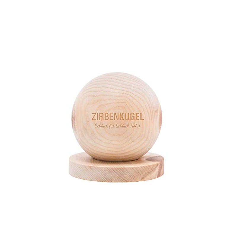 Pine Family Original Zirbenkugel Storage, Wood, natural, 1.1 X 7.5