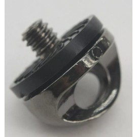 Unbranded 1/4-20 Zinc Alloy O-Nut for Securing 6# Camera Strap or Safety Line - NEW D100A