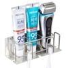 HANZE Toothbrush and Toothpaste Holder Wall Mounted – Space-Saving Bathroom