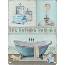 Original Metal Sign The Co. Bathroom Metal Sign