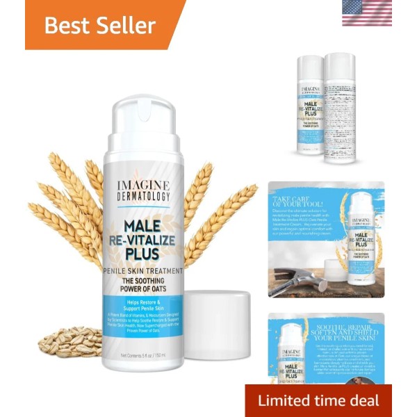Male Re-Vitalize PLUS - Oats Penile Health Cream for Men