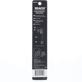 REACH Advanced Design Toothbrush Medium Full Head 1ea