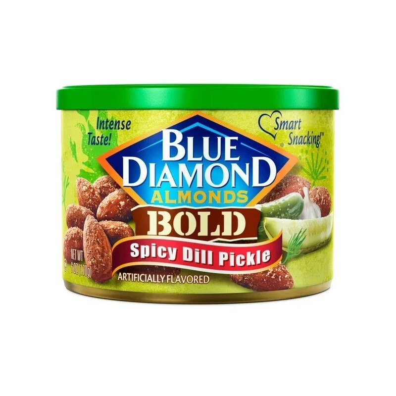 Blue Diamond Bold Spicy Dill Pickle Almonds - Size 6