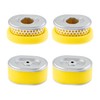 4 Packs Air Filter Compatible with 17210-ZE0-505