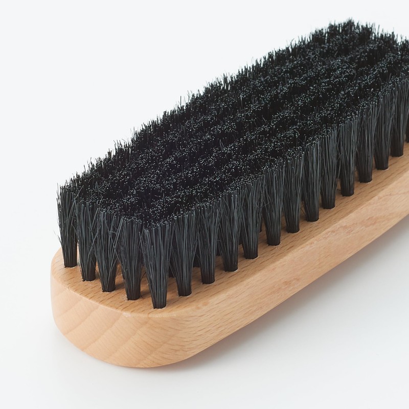MUJI Beechwood Shoe Polish Brush, Natural MAD06A7S