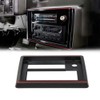 G-PLUS Radio Face Plate w/Red Trim Compatible with El Camino