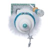 Kurt Adler Hollywood Nutcracker, 17-Inch, Turquoise/White (HA0152)
