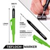 EXPERT Deep Hole Combination Set (Deep Hole & Dry Marker)