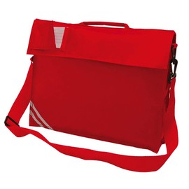 Ayra: Premium School Book Bag With Strap - 8 Colours (Red)