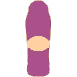 Black Diamond Die Cut Skateboard Grip Tape for Powell Peralta Tony Hawk Series 15 Re-issue - Purple