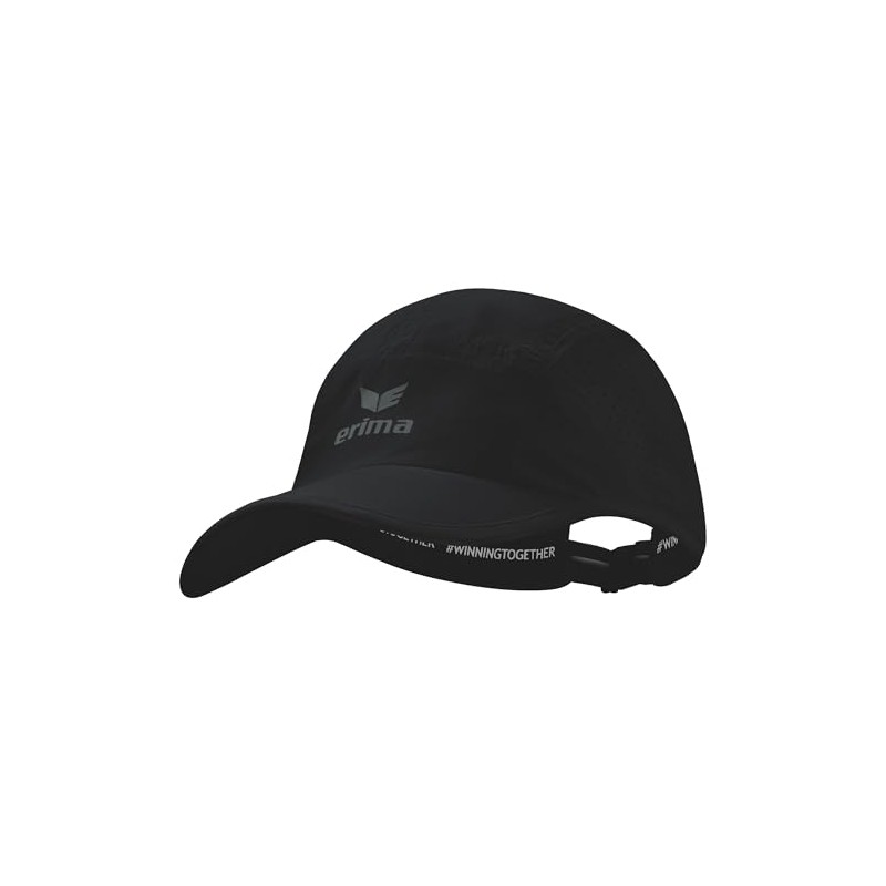 Erima Unisex Erwachsene TS Cap Function (2122501), schwarz, M