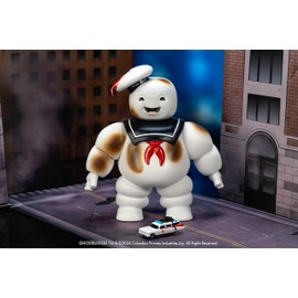 Jada Nanoscene: Ghostbusters 6" Stay Puft Marshmallow Man die-cast Metal Figure with Nano Ecto-1 diecast Vehicle