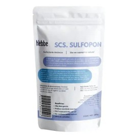 Scs Granular Tensoactivo Champú Sólido, Sodium Coco, Uso en cosmética natural, Hebbe 250g