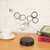 Electronic Perpetual Motion Revolving Celestial Model Kinetic Art Craft Desk