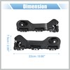 RATCHROLL 1 Pair Front Bumper Mount Support Bracket for Ford