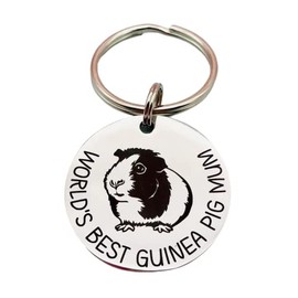 Guinea Pig Mum, Guinea Pig Gift, Guinea Pig Keyring, Guinea Pig Gift, Pets, Guinea Pig Mothers Day Gift