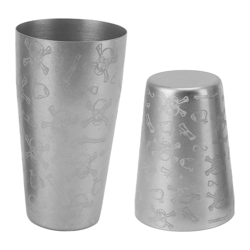 Cocktail Shaker Stainless Steel Bar Bartender Boston Shaker Set Drink