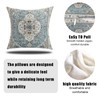 ZSYTZL Boho Throw Pillow Covers 20x20 inch Set of 2,Linen