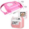 Leayjeen Kids Instant Print Camera Case Compatible with Hangrui/Gofunly/OPERHOO/YORKOO/HiMont/CHRERNA and