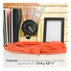 Multicontacto de 3 tomas Kitul extensión 5mcolor naranja largo del