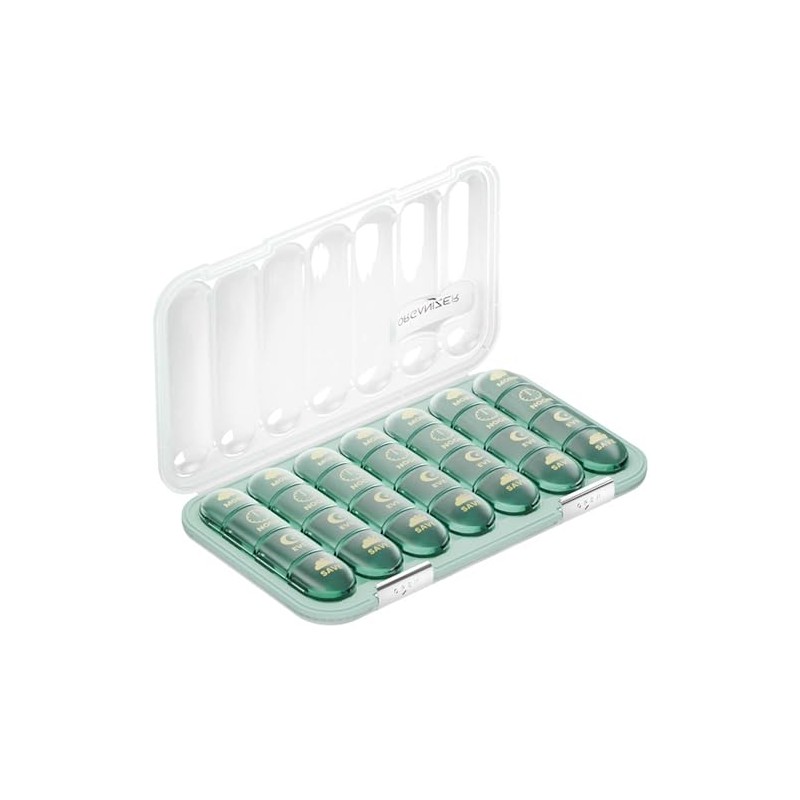Weekly Pill Box 7 Day, Pill Organiser, Pill Box with