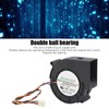 Brushless Cooling Fan, 7000RPM Cooling Blower Fan 12V 3.8A Dual