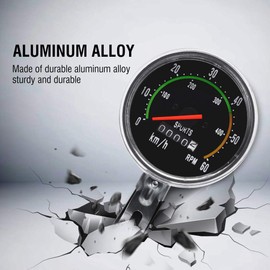 Bike Odometer Computer, Mechanical Bike Computer Bike Speedometer Odometer Cycling Stopwatch Bike Computer,Speedometer Accessory kit