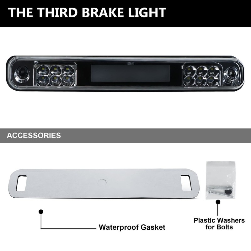 Tresound 3rd Third Brake Cargo Light for 88-99 Chevy |