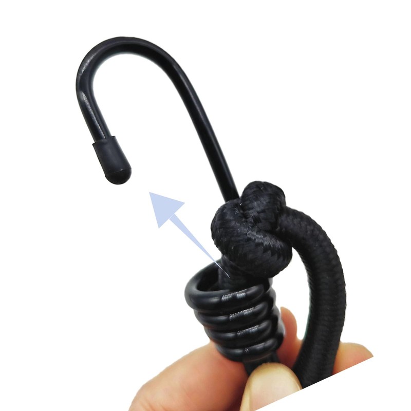 10Pcs Bungee Cord Hooks Spiral Bungee Hooks Cord Hook Wire